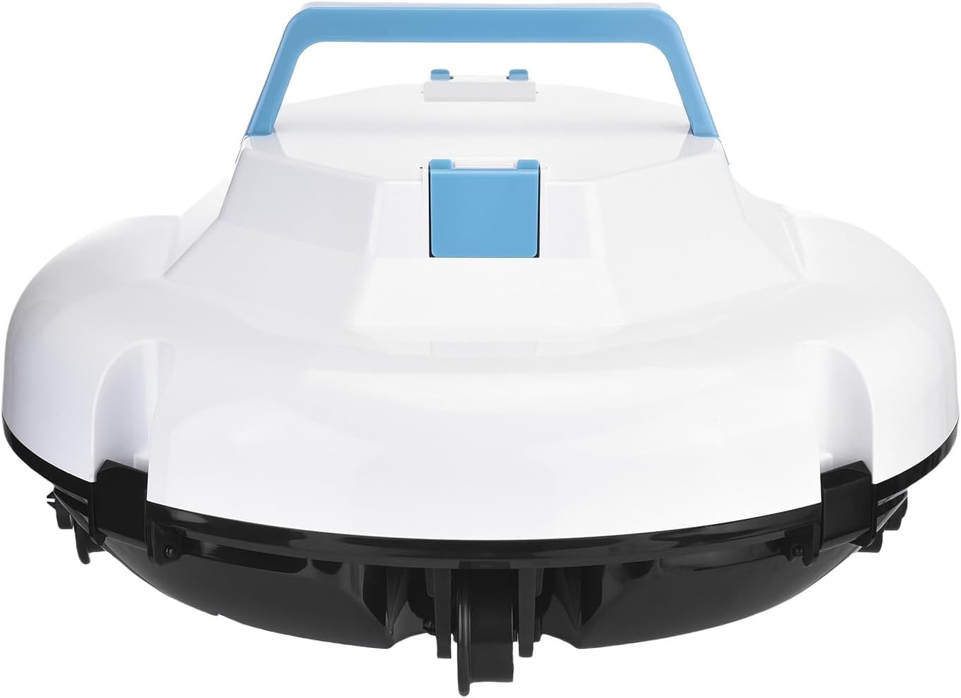 Luocute Robotic Pool Cleaner Automatic Pool Vacuum Cordless Pool Robot with Dual Motors 5200mAh Battery 120 Mins Runtime for Inground Aboveground Pools Up to 50 Sq.m (UK Plug)