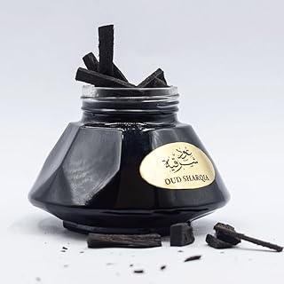 ARABIYAT Bakhoor Oud Sharqia - Oud Wood Chips | Arabian Oud Muattar use on Charcoal & Electric Burner | Woody and Musky Incense |عود بخور Luxurious Aroma for Your Home, Meditation and Relaxation - 25g