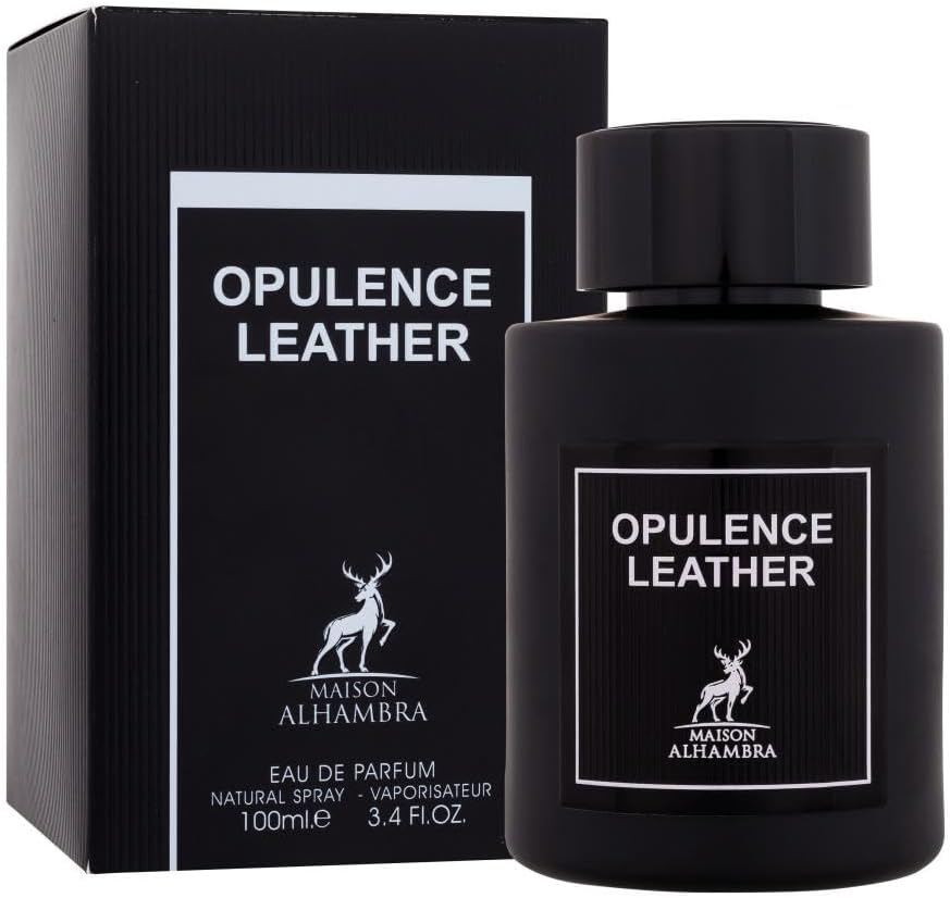 Amber & Leather | Eau De Parfum 100ml | By Maison Alhambra