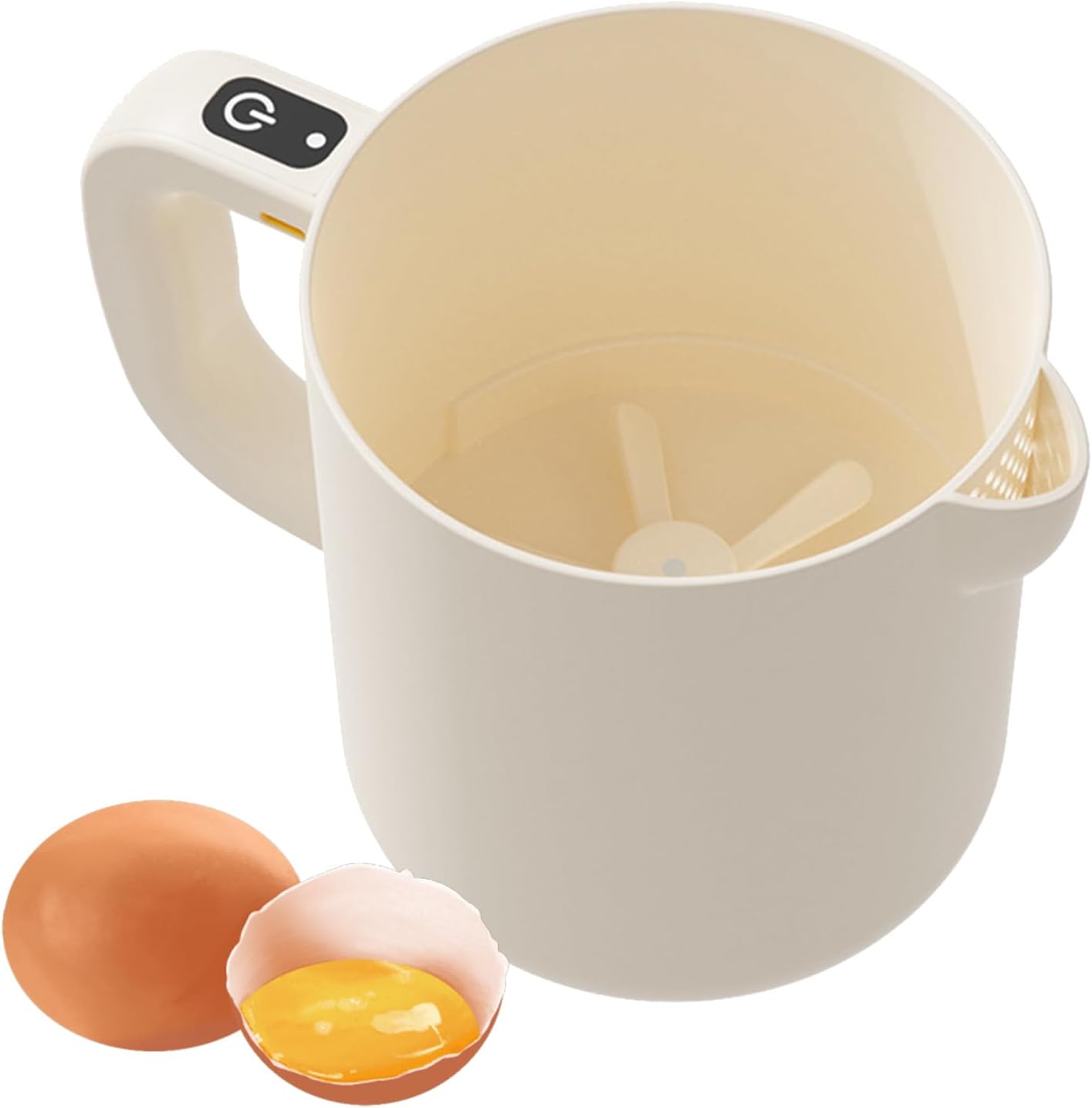 Eggbeater Mixer | Automatic Egg Mixing Beater,Cordless Kitchen Food Mixing Whipping Tool for Cooking Dining Baking Indoor Outdoor Home