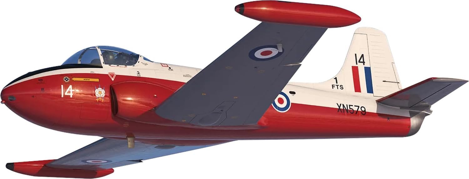 Airfix Model Airplane Kit Model - A02103A Hunting Percival Jet Provost T.3/T.4, Plastic Plane Model Kits for Adults & Kids, Skill Level 1, 1:72 Scale WW2 Military Aircraft Models - Aeroplane Models
