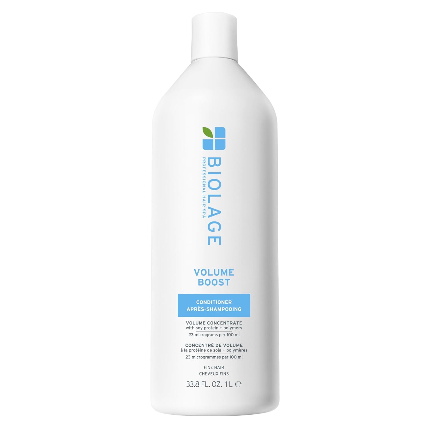 Biolage Volume Boost Conditioner - Weightless Moisture, Shine & Volume, Detangles Fine Hair, Soy Protein & Polymers, Vegan & Paraben-Free