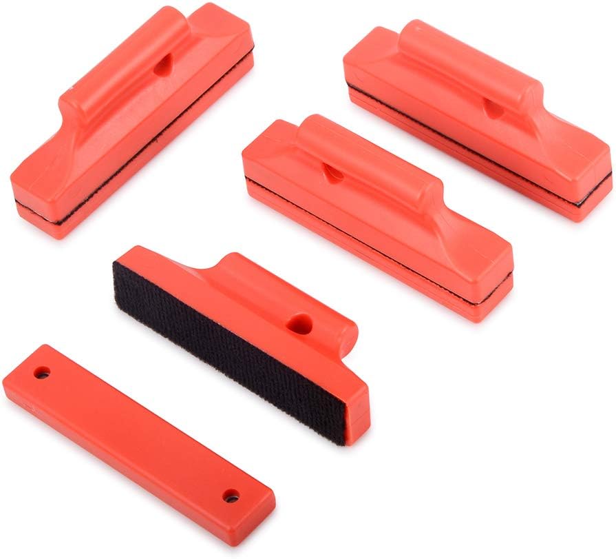 Gomake Strong Magnetic Magnet Holder Auto Vinyl Wrap Strip Magnet Holder with Anti-Scratch Buffer for Car Vinyl Wrap/Tint Film and Sign Mark Graphics Positioning Tool Car Wrapping, Pack of 4