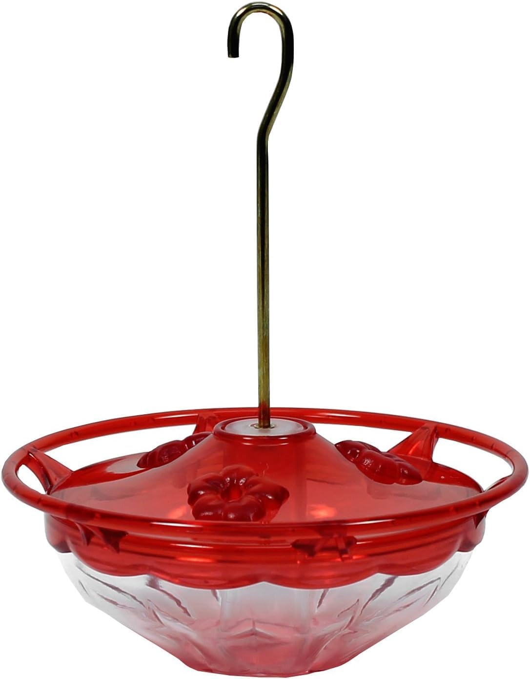 Aspects Mini HummBlossom Hummingbird Feeder, 4 oz, Rose, red, 5"" x 5.5"" x 2.4""" (433)
