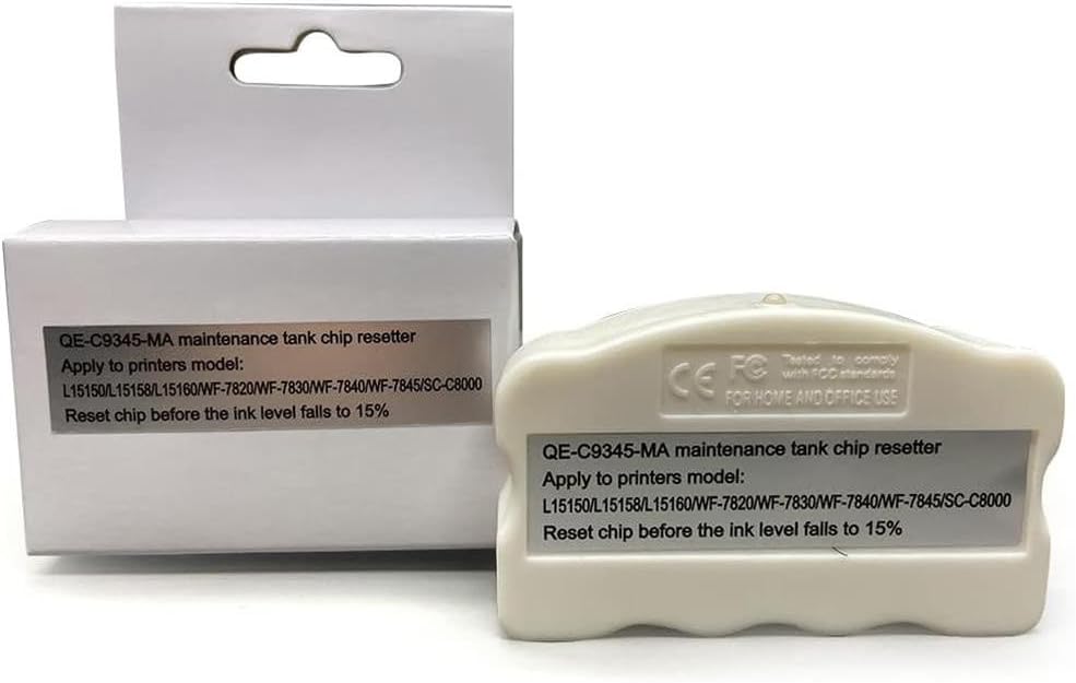 Maintenance Box Chip Resetter, Maintenance Cartridge Compatible with Epson EcoTank ET-16600 16650 8500 8550