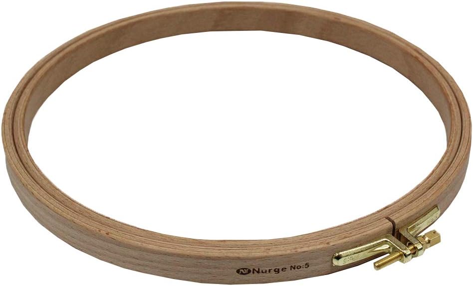 Nurge Wooden Embroidery Ring Cross Stitch Hoop 220mm x 16mm #5