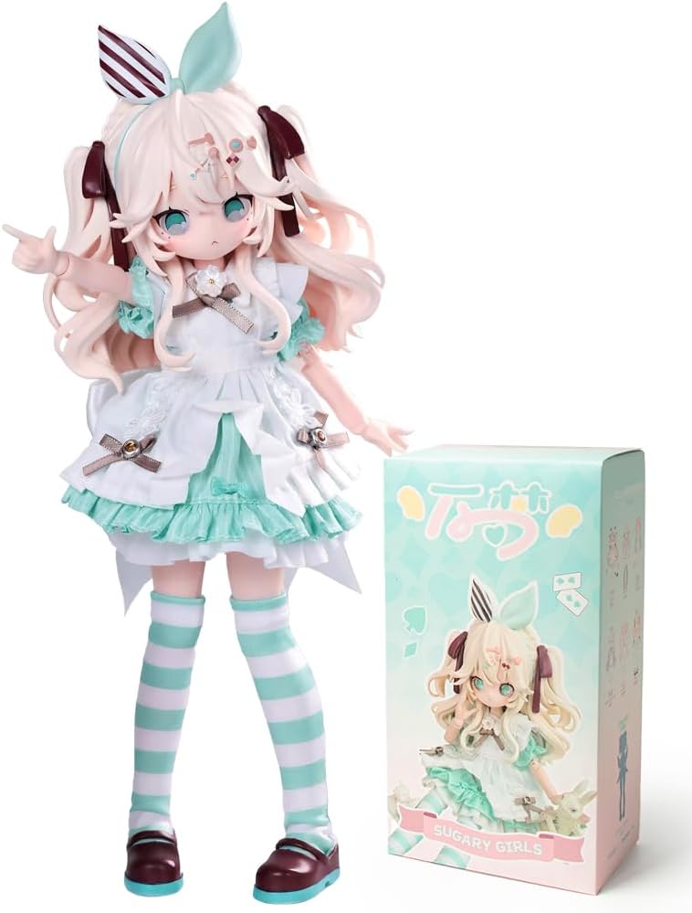 Sugary Girls Series 1/8 MJD Blind Box Mystery Box Dolls Action Anime Figure BJD Dolls Cute Figures Collectibles Birthday Gift (Single Box)