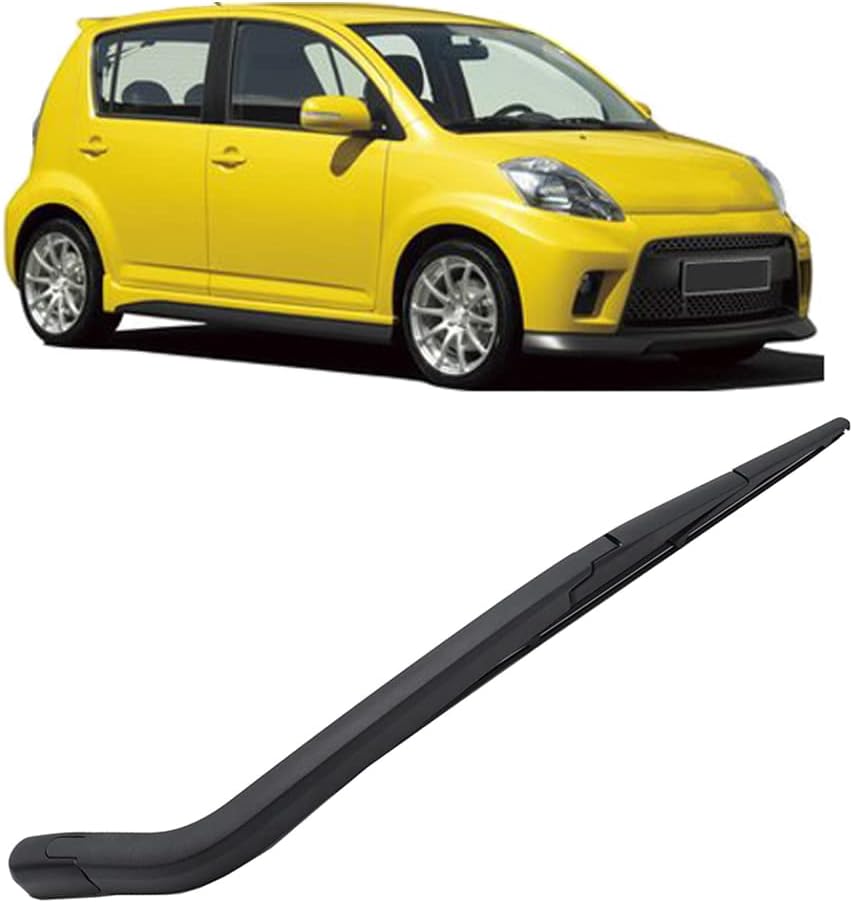 FEEGAR Rear Wiper Arm Set for Daihatsu Sirion MK2 2004-2012, Auto Rear Windscreen Windshield Wiper Arm Blade Replacement