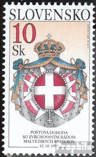 Slovakia 380 (Complete.Issue.) 2000 Malteser (Stamps for Collectors) Christianity
