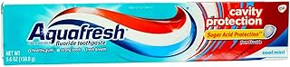 Aquafresh Cavity Protection Fluoride Toothpaste, Cool Mint 5.6 oz (Pack of 12)