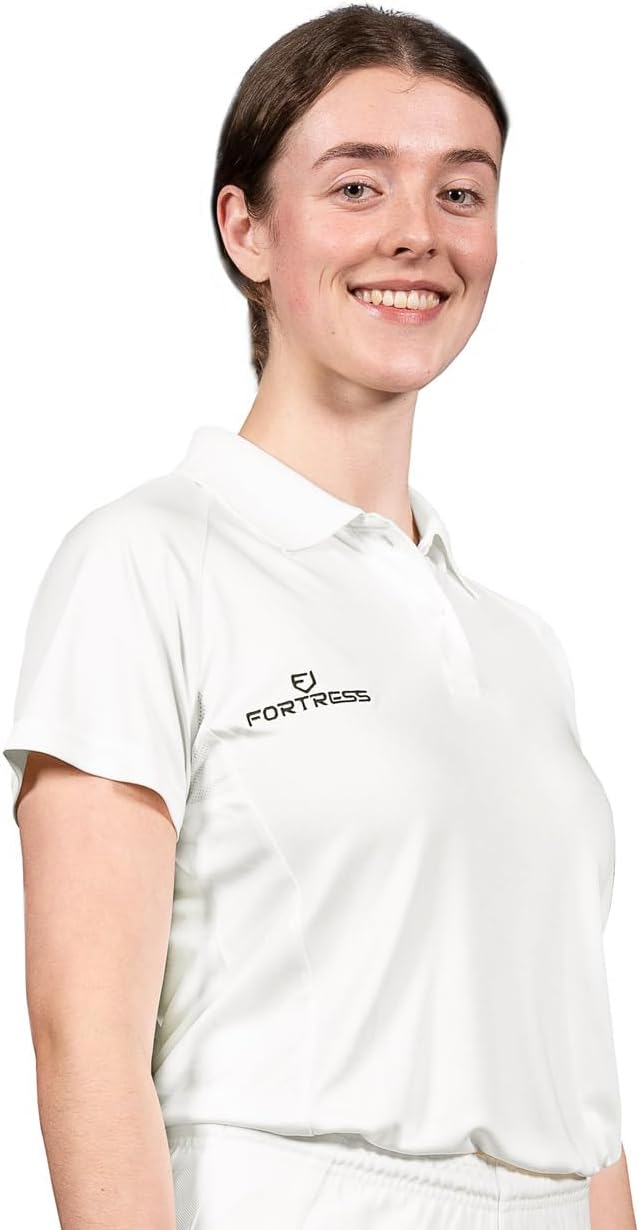 FORTRESS Women’s Cricket Shirts | Dry-Fit & Breathable Cricket Jersey XXS – XXL