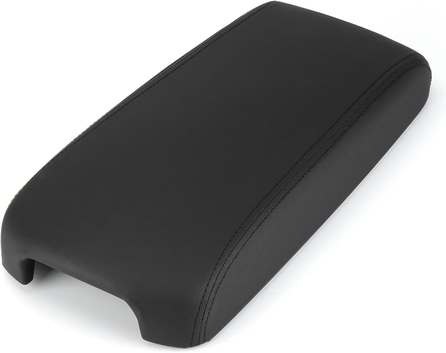 Black Center Console Cover Armrest Lids w/Base for Nissan Altima 2013-2018, PU & ABS Plastic