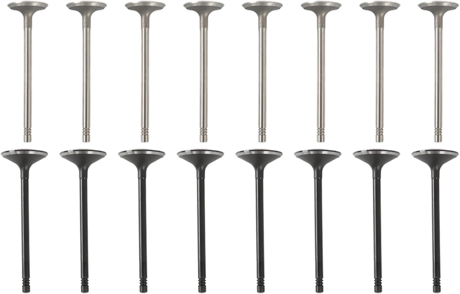 labwork 16PCS Intake Air-out Engine Valves Replacement for GM 2.0L 2.2L 2.4L ECOTEC DOHC 12622329 12615936