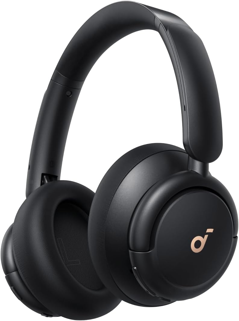 Soundcore by Anker Q30 Hybrid Active Noise Cancelling Headphones, Black | Over-Ear, Bluetooth, Multiple Modes, Hi-Res, Custom EQ via App, 50H ANC Playtime, Comfortable Fit, Multipoint Connection
