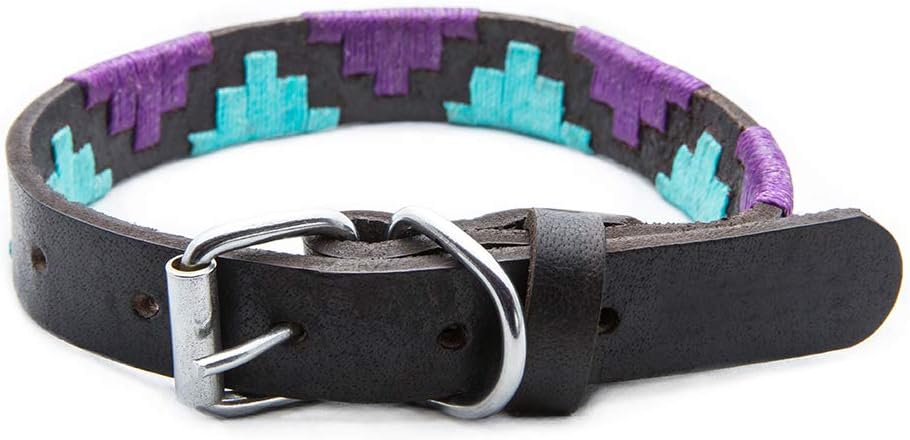 Soft Leather Dog Collar - Miami (L)
