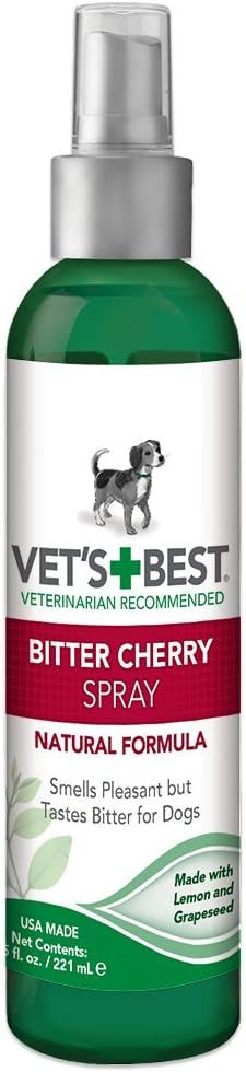 Vet's Best Bitter Cherry Anti-Chew Deterrent Spray 221ml