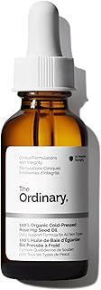 The Ordinary 100% Organic Cold-Pressed Rose Hip Seed Oil, Addresses Signs of Aging by Improving the Appearance of Uneven Skin Tone, Supporting Skin Elasticity, 1 Fl Oz