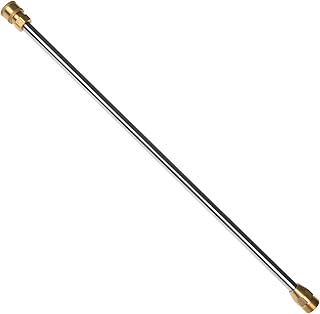 Sooprinse Pressure Washer Wand,Stainless Steel Quick Connect Lance,Replacement Spray Wand,16",5000PSI