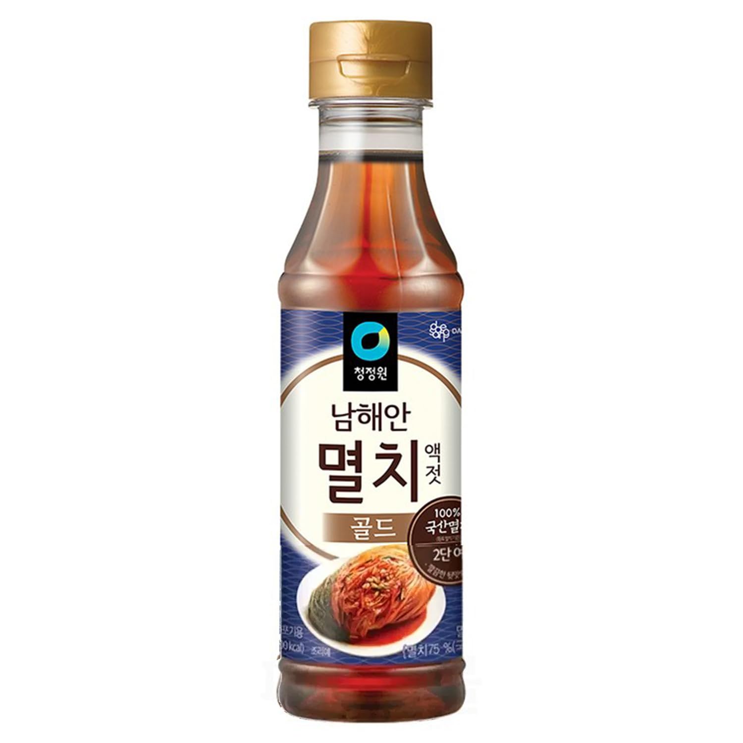 Premium Anchovy Fish Sauce Gold (Small 1.1 lb) By Chung-jung-one