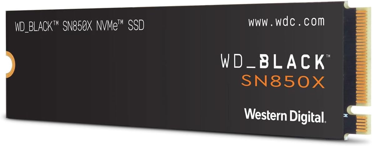 WD_Black SN850X 2TB NVMe PCIe 4.0 x4 M.2 Internal Gaming SSD Without Heatsink