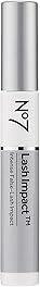 No7 Lash Impact Mascara - Black - Volumizing Mascara for False-Lash Effect - Smudge-Free Formula for Lengthening Lashes with Oversized Cone Brush Applicator (7ml)