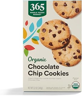 365 by Whole Foods Market, Organic Chocolate Chip Cookies, 12 Ounce
