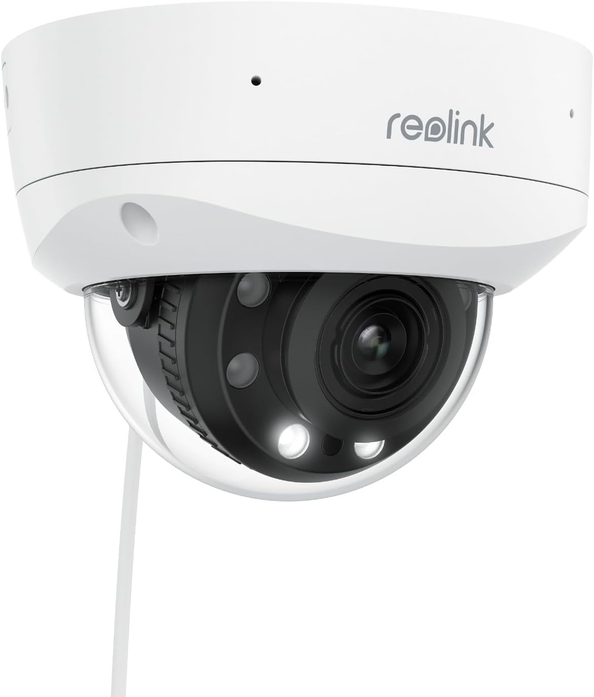 Reolink 4K PoE Security Camera with Spotlights, 5X Optical Zoom, Color Night Vision, Two-Way Talk, Human/Vehicle/Animal Detection, IK10 Vandalproof, Time Lapse, RLC-843A
