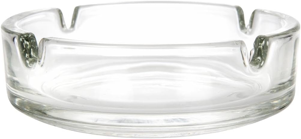 Olympia Glass Ashtray - 107x35mm (Box 24)