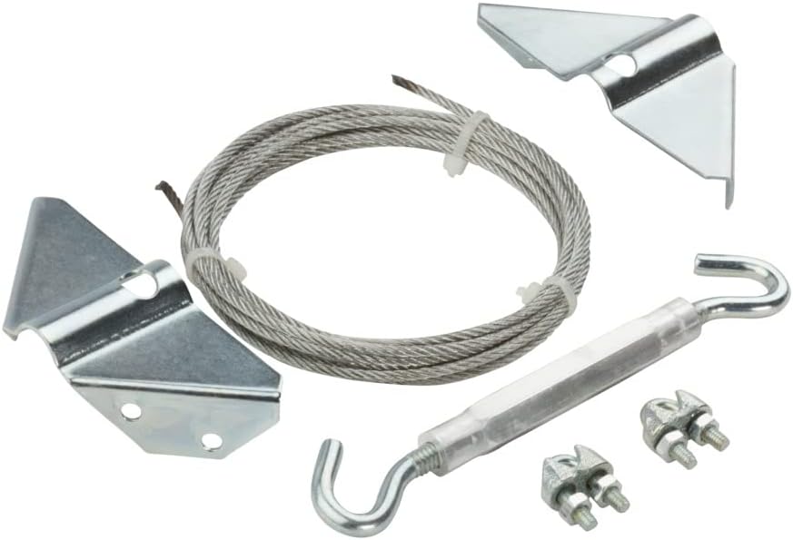 National Hardware N192-211 Anti-Sag Gate Kit, For Exterior Use, Coated with WeatherGuard Protection, Zinc-Plated