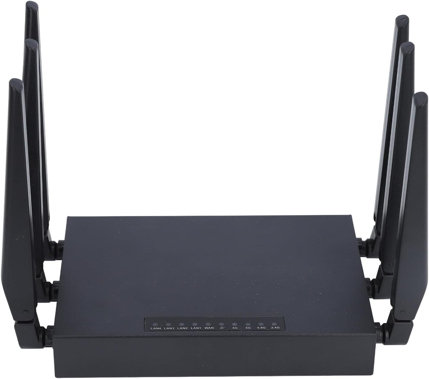 Dpofirs 5G CPE 6 Router for Middle East, Asia, Africa, WiFi6 1000Mbps Gigabit Ethernet Network, 8 Antennas, Plug and Play with SIM Card Slot, Supports up to 20 Users, Black