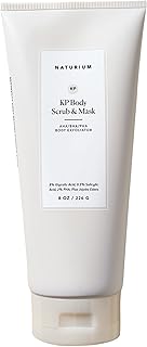 Naturium KP Body Scrub & Mask for Keratosis Pilaris, Bump Eraser Shower Scrub & Exfoliator for Skin, 8 oz