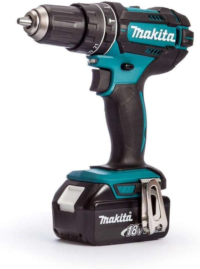 Makita DHP482Z LXT 18V Combi Drill Body with 1 x 3.0Ah Battery