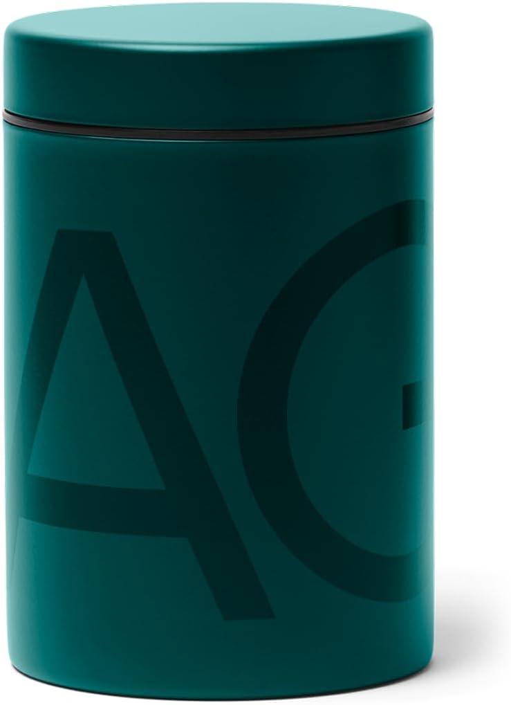 AG1 Canister – 32 oz Premium Stainless Steel Storage Container – BPA-Free with Wide-Mouth Opening – Airtight Powder Storage Daily Greens