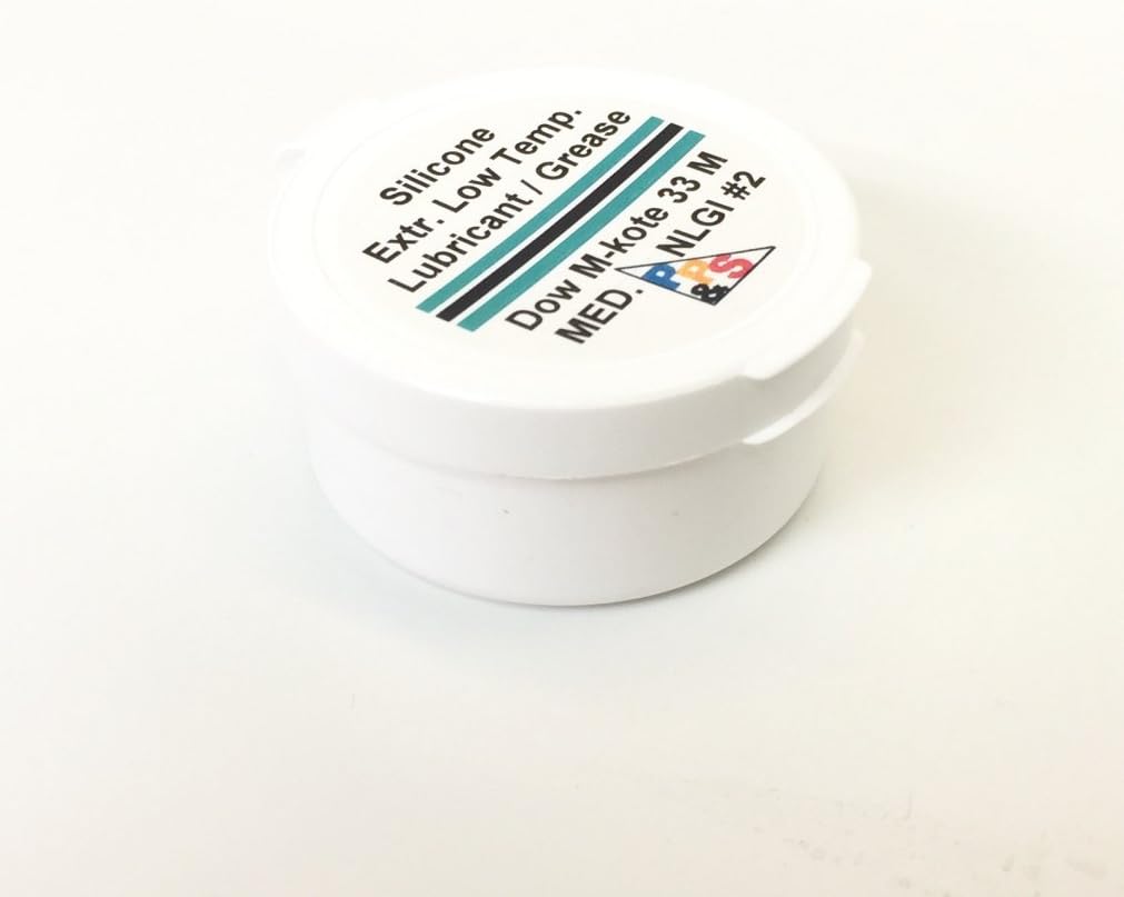 Dow Corning Molykote 33 Medium Silicone Low Temperature Bearing Grease Lube, Medium NLGI #2 Consistency Grade, 14g or 0.5oz