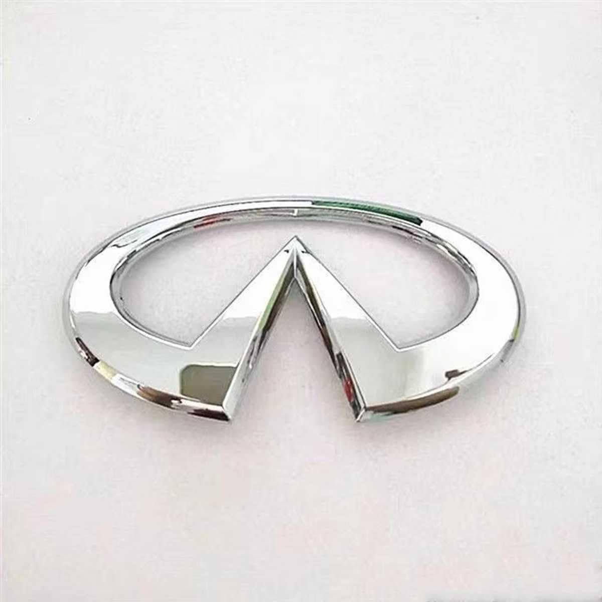 Car Emblems Badge for Infiniti G35 G37 Q50L QX50 Q50 QX56 Q60 QX60 QX70 Q70L QX80, Front Grill Hood Trunk Rear 3D Self-Adhesive Car Signs Stickers Accessories