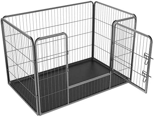X-TREME PUPPY Heavy Duty Dog Pen Cage Crate Puppy Enclosure Whelping UK (S)