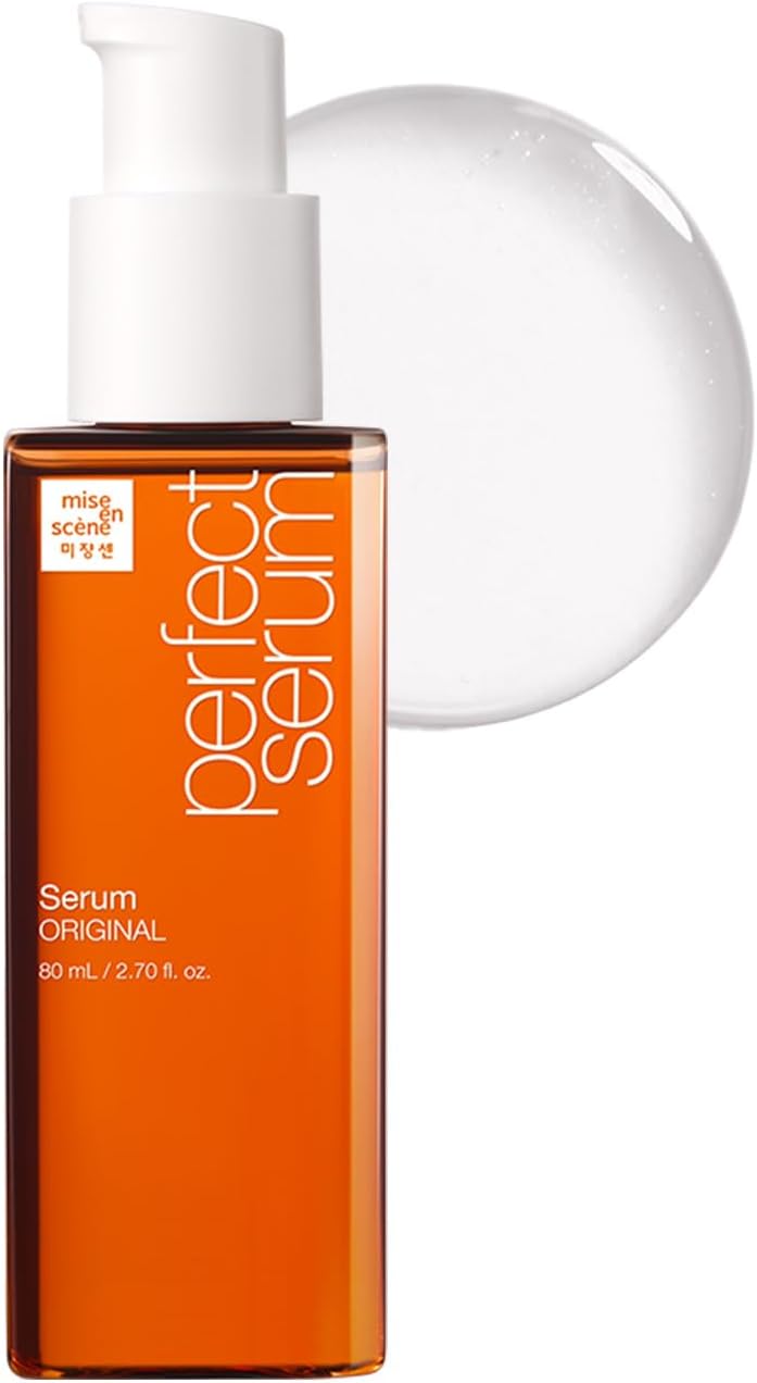 Mise En Scene Perfect Serum Original, Hair Oil for Frizzy & Dry Hair, Korean Hair Care, 80 ml