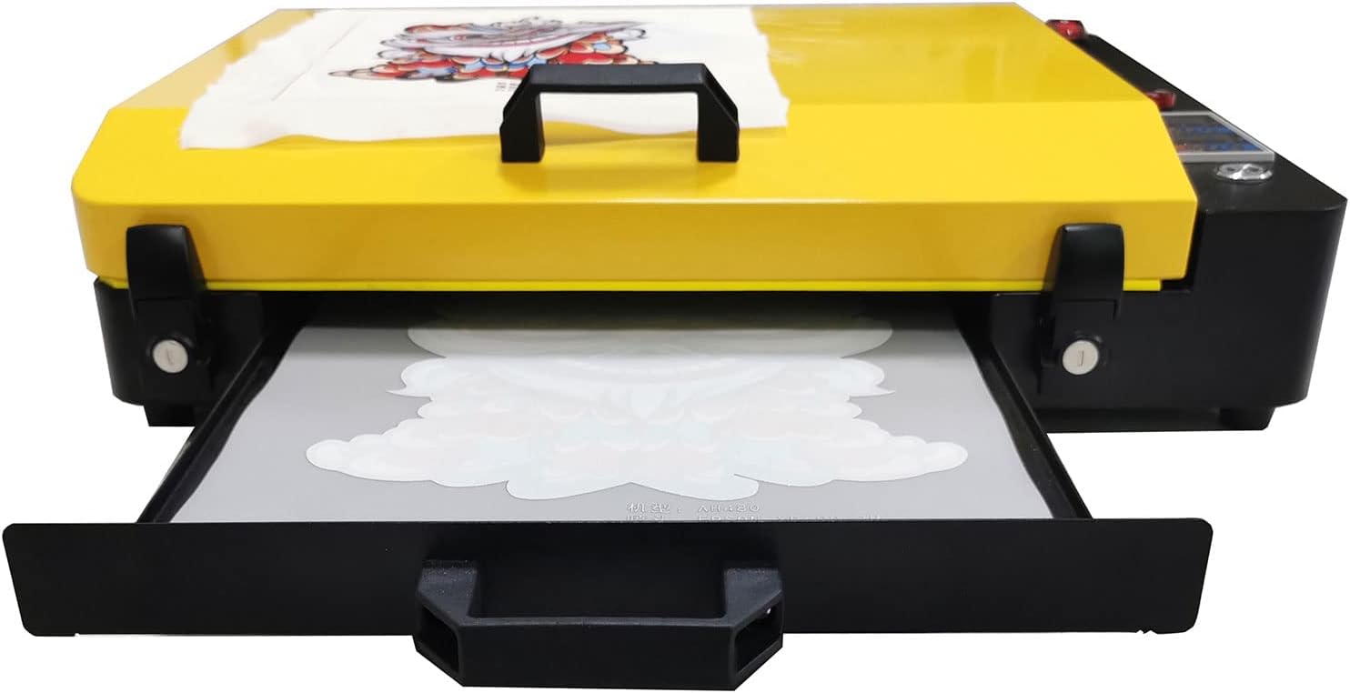 CALCA A3/A4 DTF Oven Dryer With Temperature Control A3 A4 Pro DTF Oven Curing Heater DTF Transfer Oven DTF Film Sheet Drawer Model (110V)