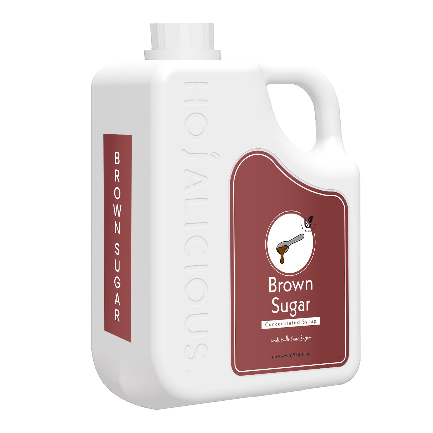 Hojalicious Cane Sugar Syrup Concentrate (Flavor) (5.5lb, Brown Sugar)