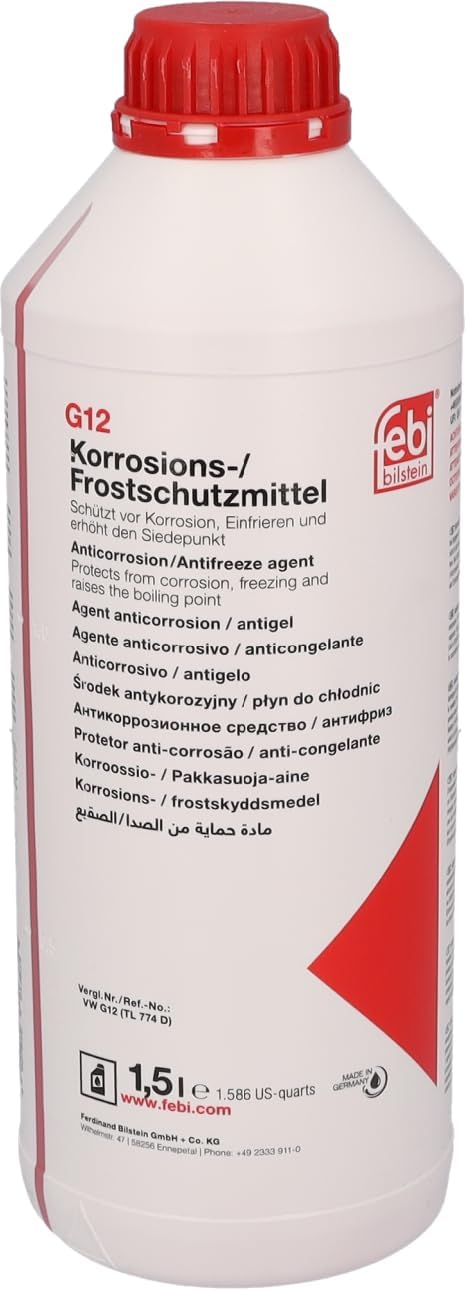 febi bilstein 19400 Coolant G12+, pack of one