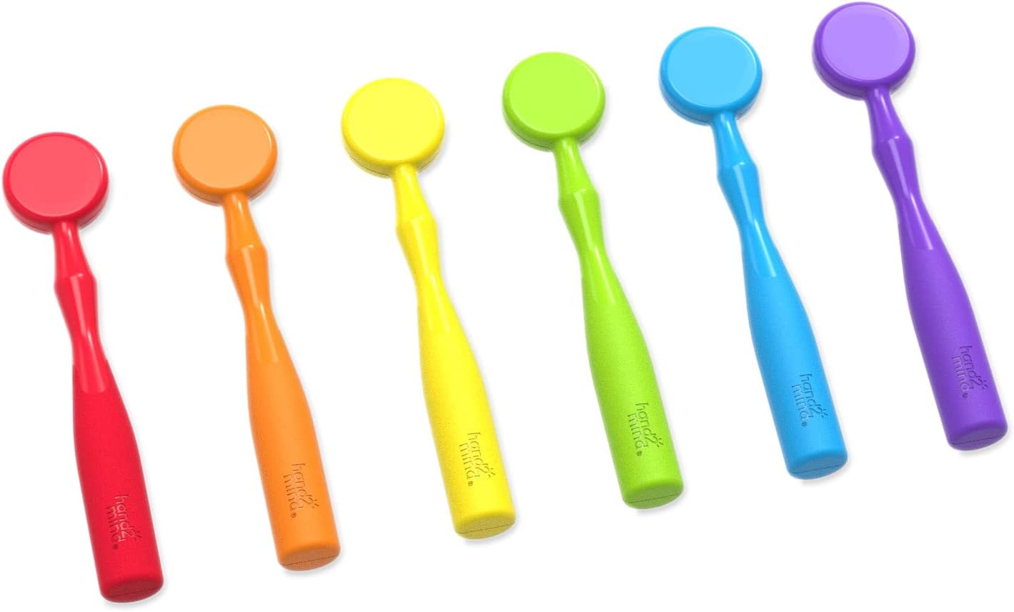 hand2mind Magnetic Wands for Kids, Magnet Wands, Magnets for Kids Science, Magnets with Wand, Magnets for Teaching, Preschool Science, Magnet with Handle, Science Classroom Supplies (Set of 6)