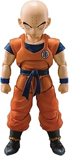 TAMASHII NATIONS - Dragon Ball Z - Krillin Earth's Strongest Man, Bandai Spirits S.H.Figuarts Action Figure