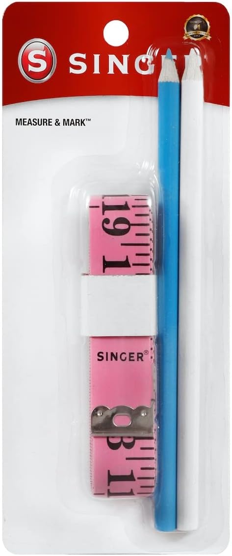 Singer 00310 Tape Measure and Marking Pencil Combo,