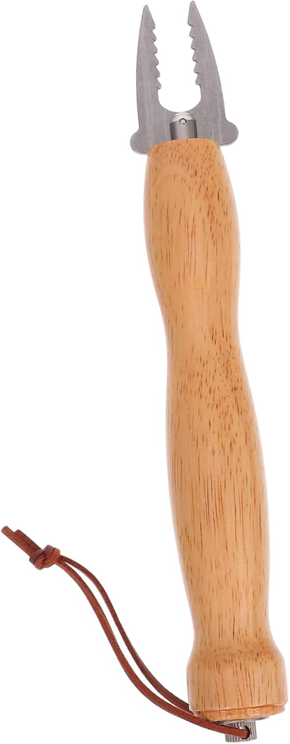 Telescoping Barbecue Skewers Stainless Steel Marshmallow Roasting Sticks with Wood Handle for Camping Hot Dog Forks and Fire Pit Use Portable 5-Piece Set