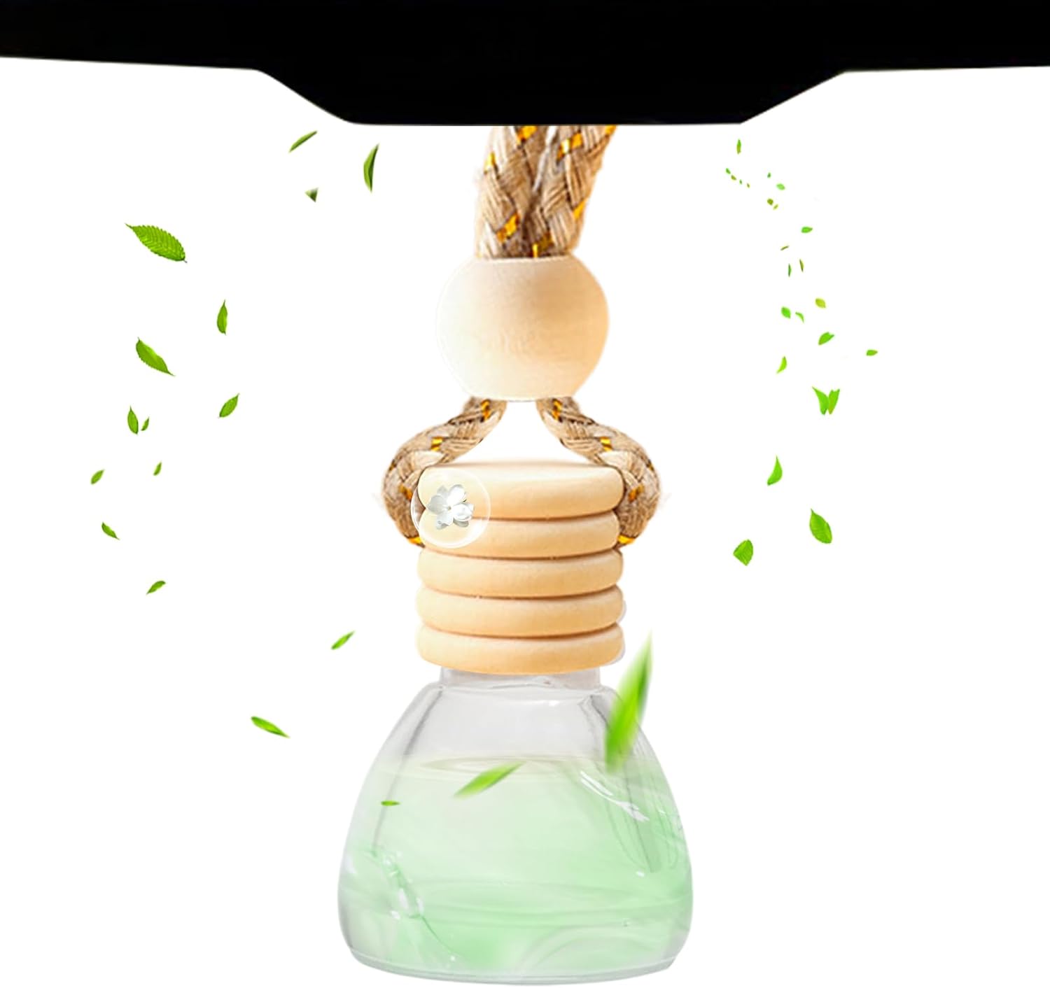 Empty Car Diffuser Bottles | Refillable Car Perfume Bottle Empty - 8ml Fragrance Oil Container, Odor Removal for Minivan, Sedan, Truck, Caravan