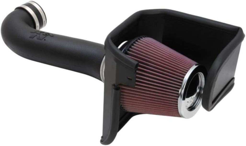 K&N Cold Air Intake System: High-Flow Air-Filter, Increase Performance & Horsepower: Compatible with 2005-2019 CHRYSLER/DODGE; 300C; Challenger; Charger; Magnum; 57-1542