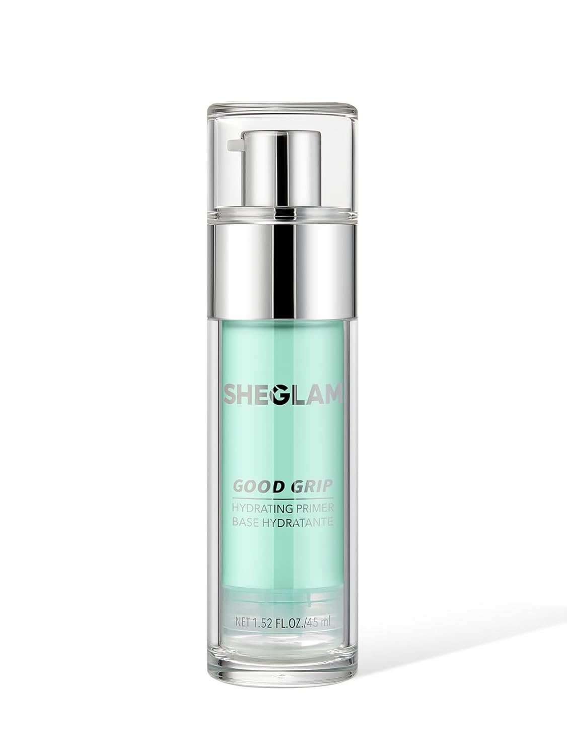 SHEGLAM Good Grip Hydrating Primer Oil Control Moisturizing Primer Gel Smooth Fine Lines Oil And Silicone-Free Face Primer-Green