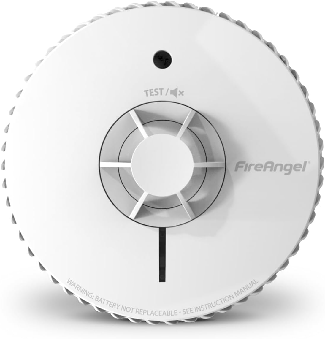 FireAngel Heat Alarm for Kitchen with 10 Year Sealed for Life Battery - FA6720-R Heat Detector for Kitchen, Home, Caravan, Attic, Garage - Replacement for HT-630 Heat Alarms - White