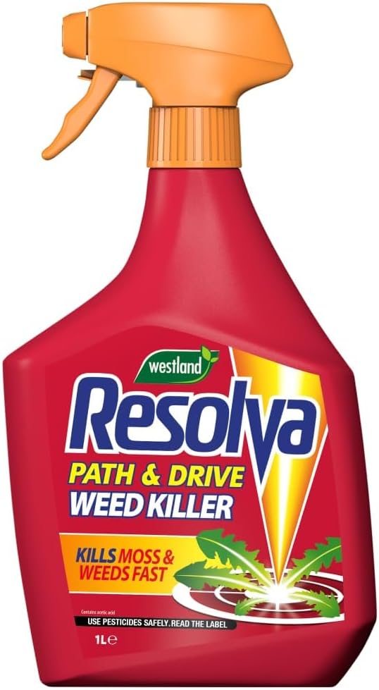 Resolva 20300515 Path & Drive Weed Killer 1L, Natural