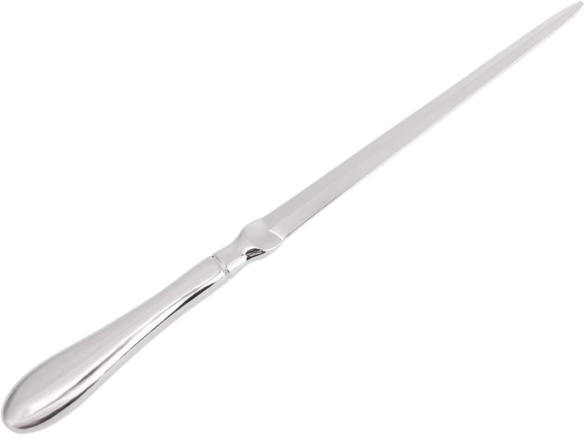 CaLeQi Handle Letter Opener Stainless Steel Knife Split File Envelopes Stationery